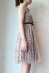 GRACE CONTINENTAL （グレースコンチネンタル） ドットチュール切替OP/08012231/03/ベージュ/【送料無料】画像3